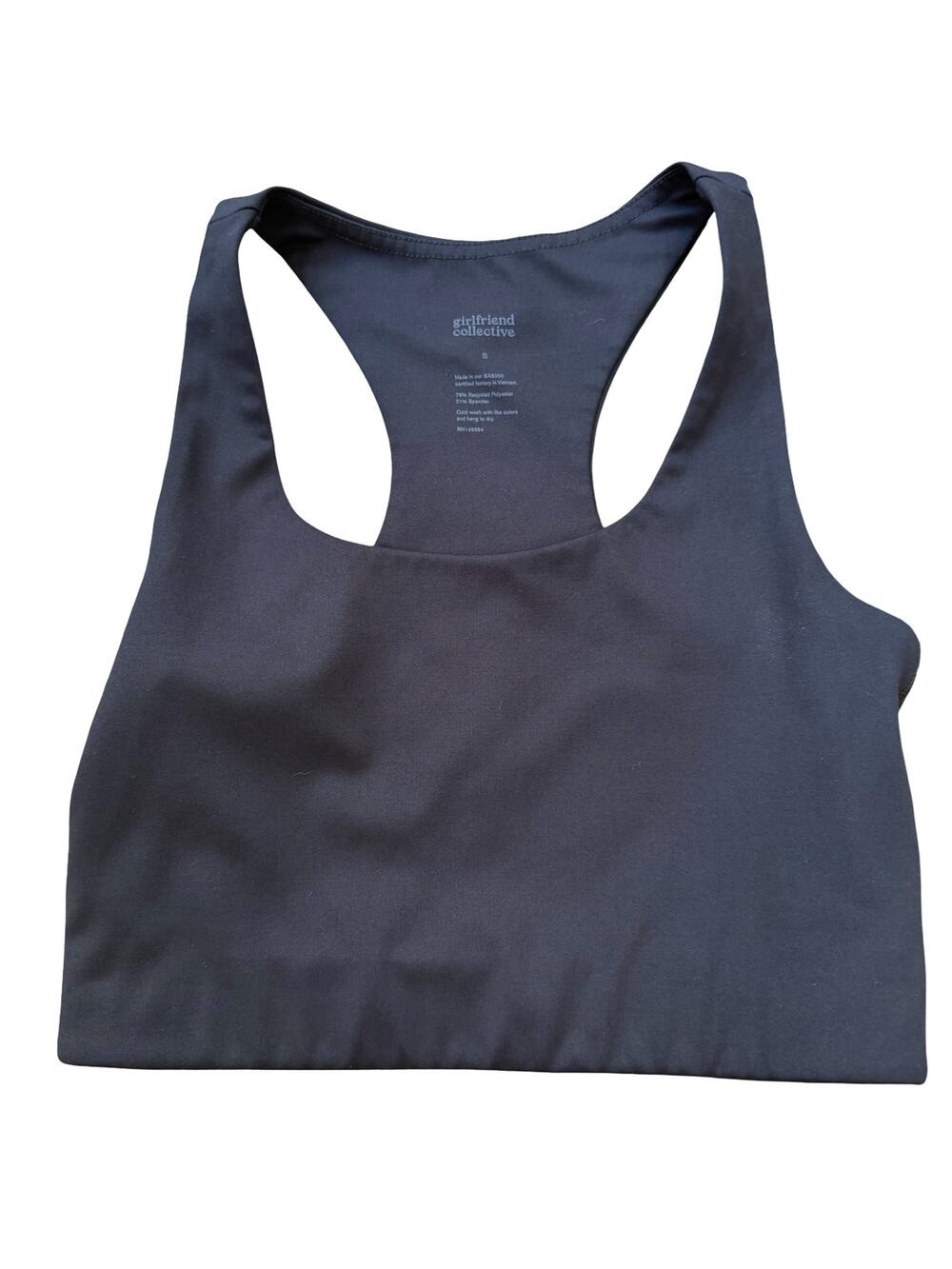 Girlfriend Collective Paloma Racerback Sports Bra Sz S